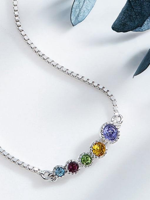 CEIDAI 2018 S925 Silver Crystal Bracelet 2