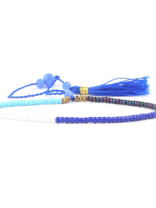 HB561-C Woven Tassel Women Fashion Bracelet