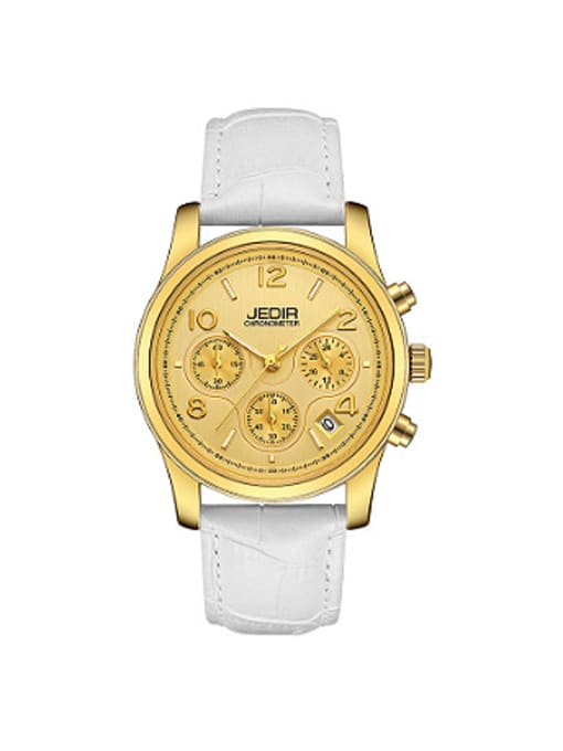 gold JEDIR Brand Simple Mechanical Watch