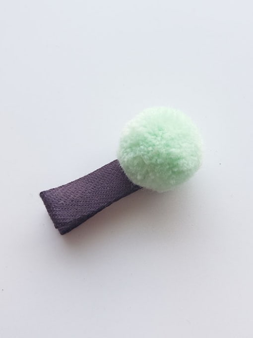 70502K Aqua Color Ball Hair clip