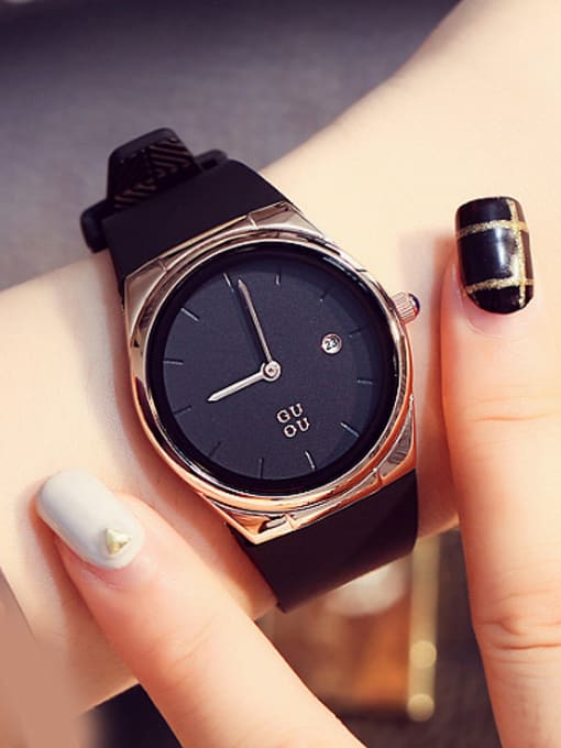 small size GUOU Brand Sporty Lovers Watch