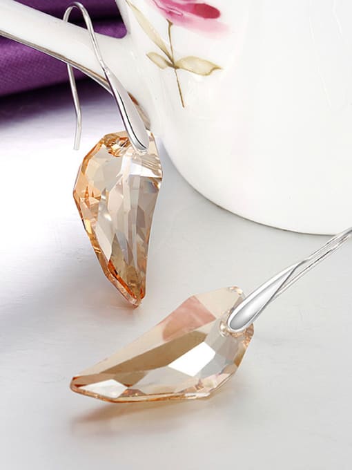 CEIDAI S925 Silver austrian Crystal hook earring 3