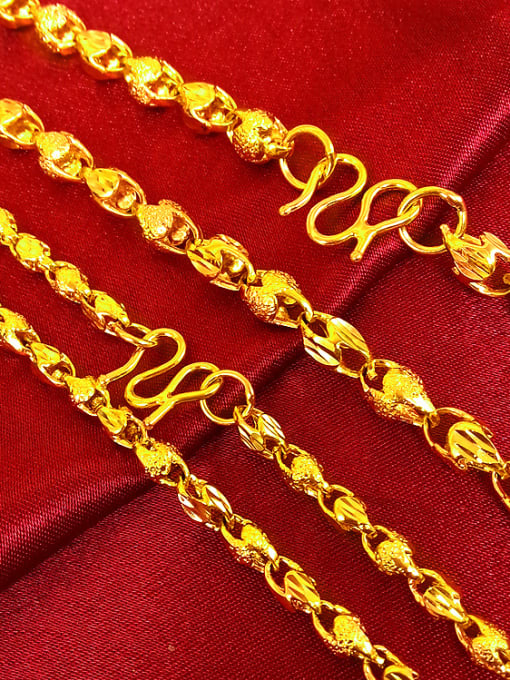Neayou Men Exquisite Wheat Design Necklace 1