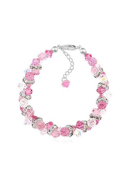 QIANZI Fashion Shiny austrian Crystals Alloy Bracelet 0