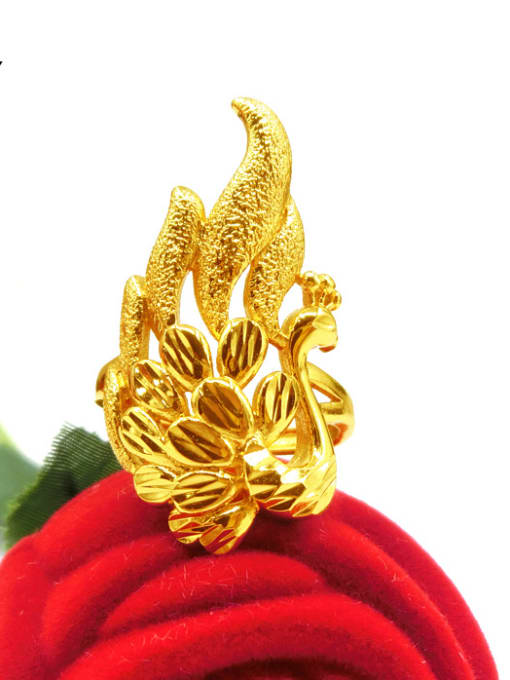 Neayou Exquisite Peacock Shaped Women Ring 2