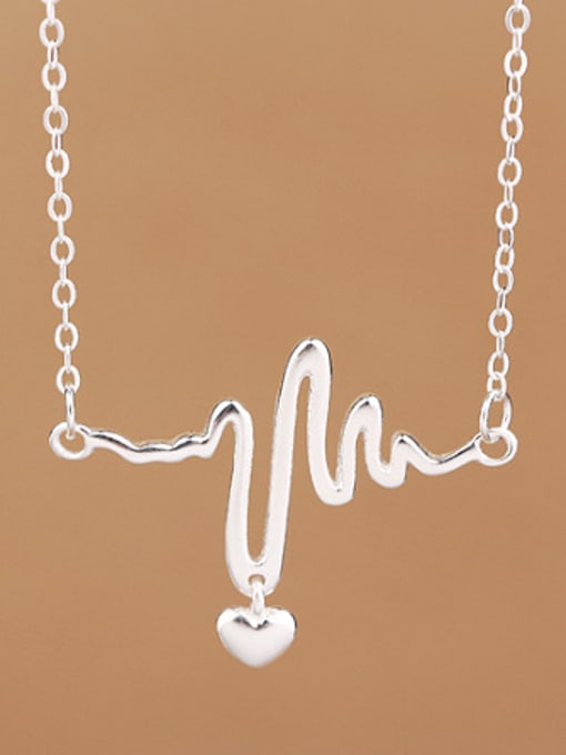 Peng Yuan Fashion Heart-rate shaped Necklace 0