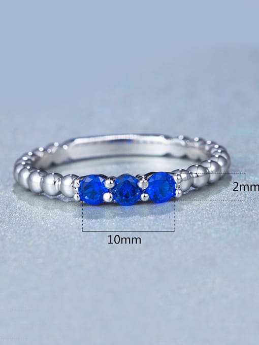 Blue 2018 Blue Zircon Ring