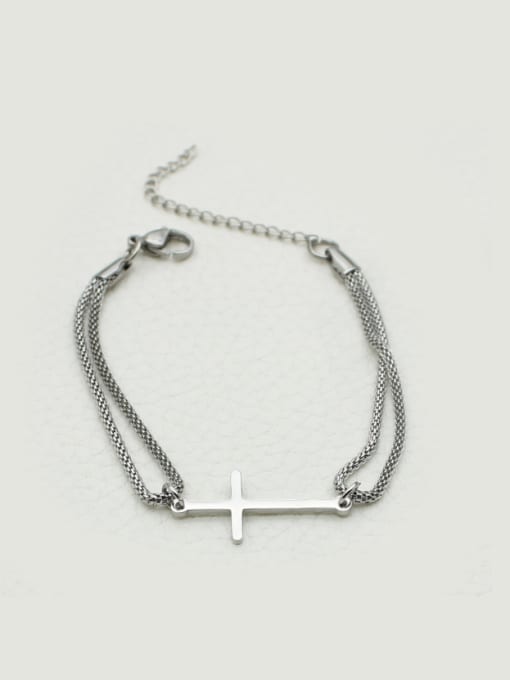 XIN DAI Small Cross Shaped Women Bracelet