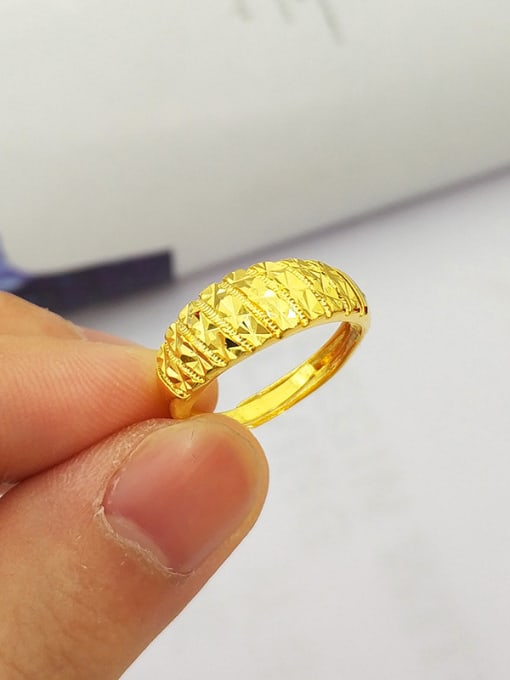 Neayou Delicate Gold Plated Geometric Ring 3