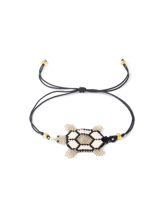 HB576-F Tortoise Shaped Small Glass Stones Women Bracelet