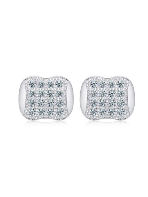 kwan Soap with Zircon Shaped Stud Earrings 0