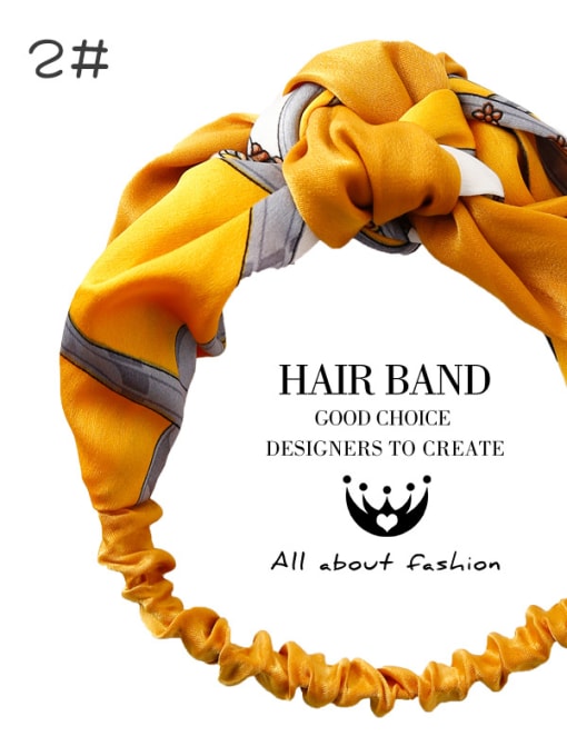 2#B4102B Sweet Hair Band Multi-color Options Headbands