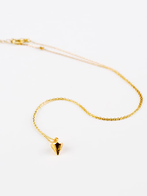 golden Fashion 18K Gold Plated Triangle Shaped Necklace