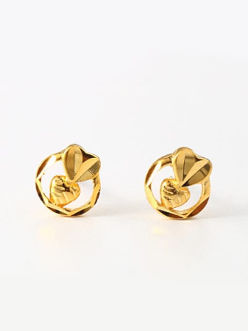 XP Tiny Gold Plated Stud Earrings 0
