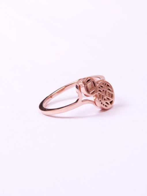 GROSE Hollow Gourd Birthday Accessories Ring