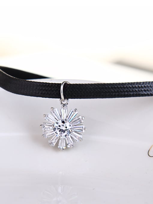 X2003 Sunflower Stainless Steel With Fashion Animal Necklaces