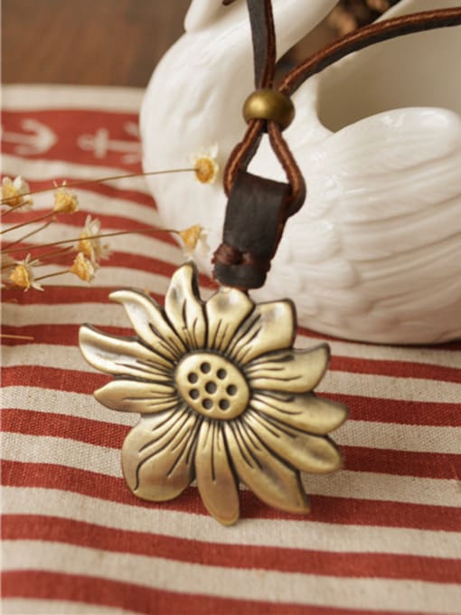 Dandelion Unisex Exquisite Flower Shaped Necklace