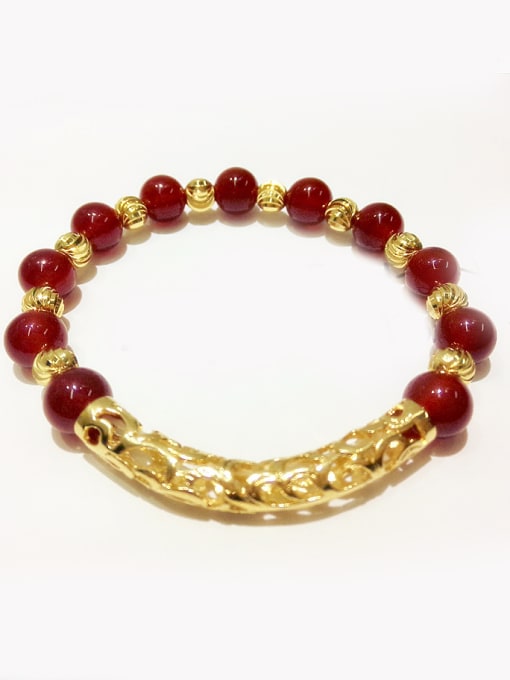red Women Exquisite Red Crystal Bracelet