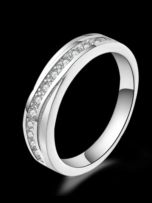 Ya Heng Single Micro Pave Zircons Women Ring 2