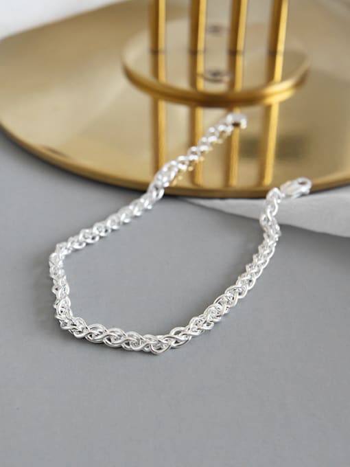 DAKA Sterling Silver simple twist bracelet 2