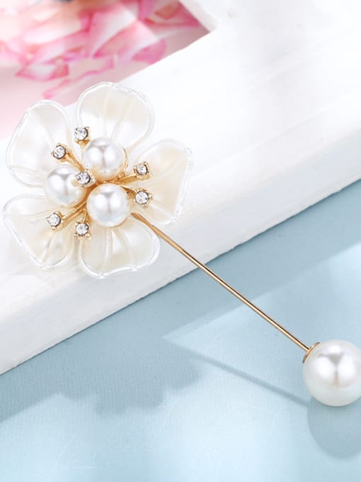 D241 Alloy With  Enamel Romantic Flower Brooches