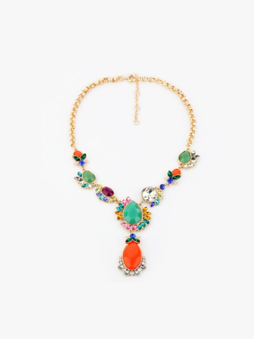 KM Charming Gold Plated Necklace