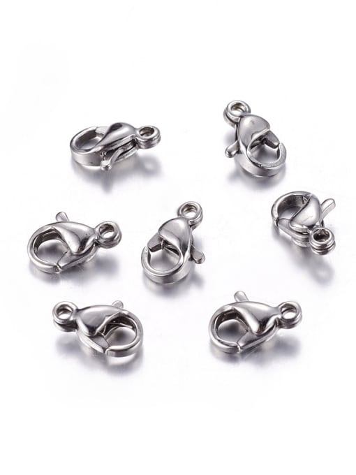 100 - 12x7mm Stainless Steel With Imitation Gold Plated Simplistic Animal Findings & Components