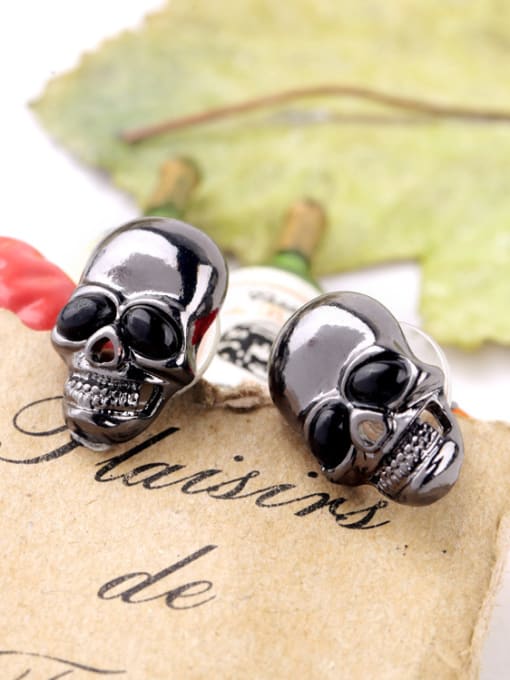 KM Small Lovely Personality Alloy stud Earring 2