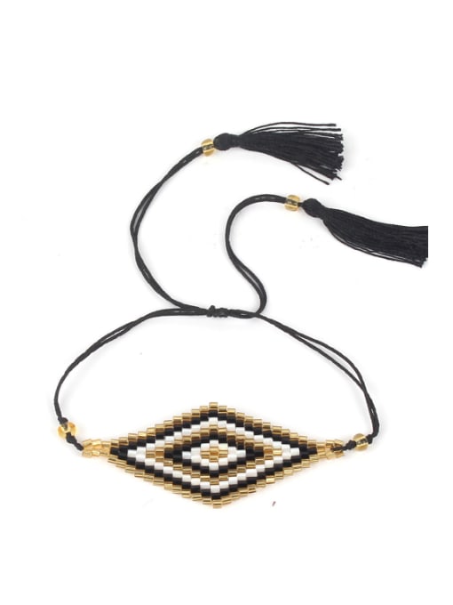 JHBZBVB498-A Diamond Shaped Accessories Colorful Women Bracelet