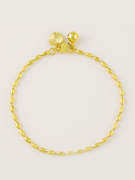 Yi Heng Da Women 24K Gold Plated Heart Shaped Copper Bracelet 0