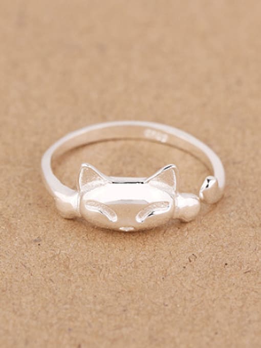 Peng Yuan Fashion Kitten Opening Midi Ring 0