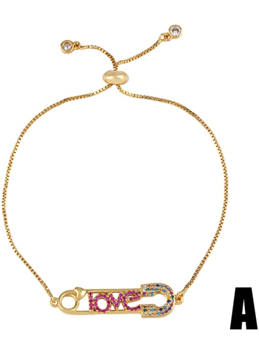 CC Copper With Cubic Zirconia Fashion Heart/cherry/Clip Bracelets 2