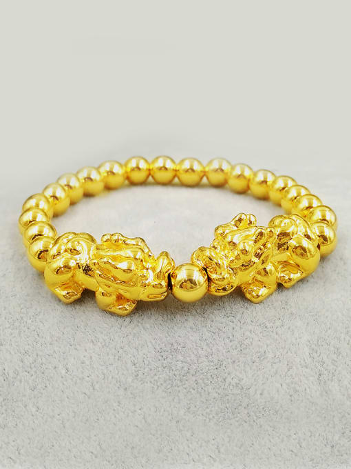 Neayou Gold Plated Tiny Beads Charm Bracelet 0