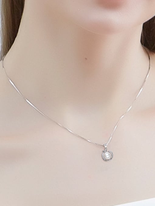 CEIDAI 2018 2018 2018 S925 Silver Pearl Necklace 1