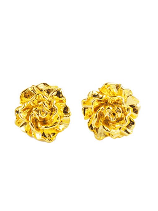 XP Ethnic style Flowery Stud Earrings 3