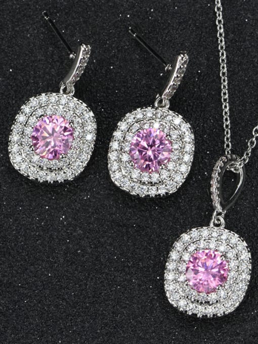 L.WIN Color Crystal Fashion Jewelry Set 2
