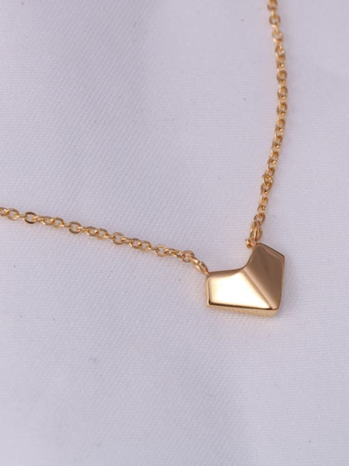 GROSE Titanium With Gold Plated Simplistic Irregular Necklaces 4
