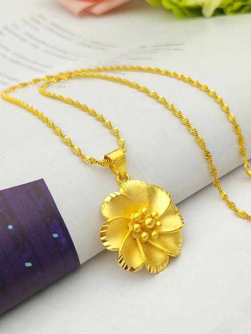 Neayou Women Fashion Flower Shaped Necklace 1