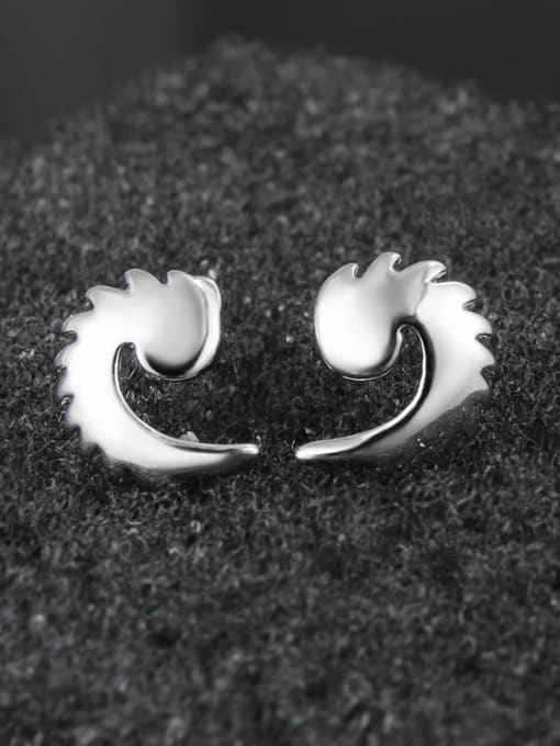 SANTIAGO Tiny Personalized 925 Sterling Silver Stud Earrings 2