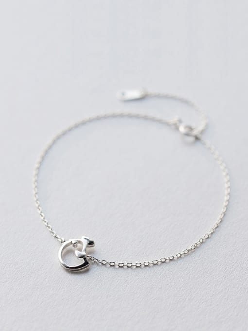 Rosh Adjustable Lovely Chick Shaped S925 Silver Bracelet 0