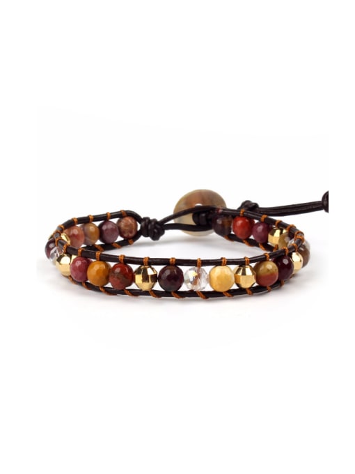 B6035-C Temperament Colorful Stones Women Bracelet