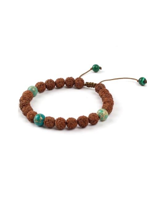handmade Wooden Beads Stones Handmade Fashion Bracelet 1