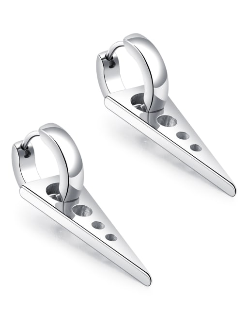 Open Sky Stainless Steel With Personality Geometric Stud Earrings 2