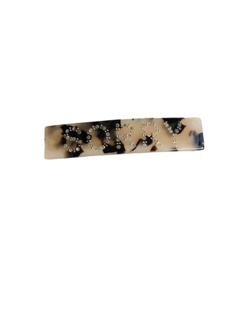 Sorry light brown Alloy With Cellulose Acetate Fashion  Geometric Barrettes & Clips