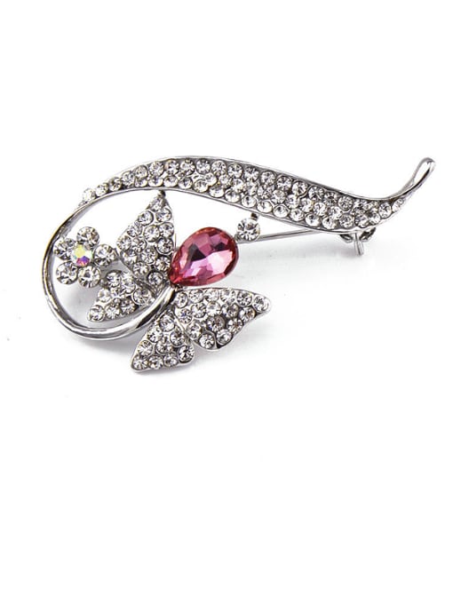 Inboe 2018 Butterfly-shaped crystals Brooch 2