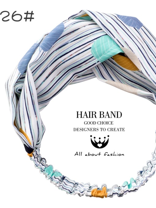 26#B5108 Sweet Hair Band Multi-color Options Headbands