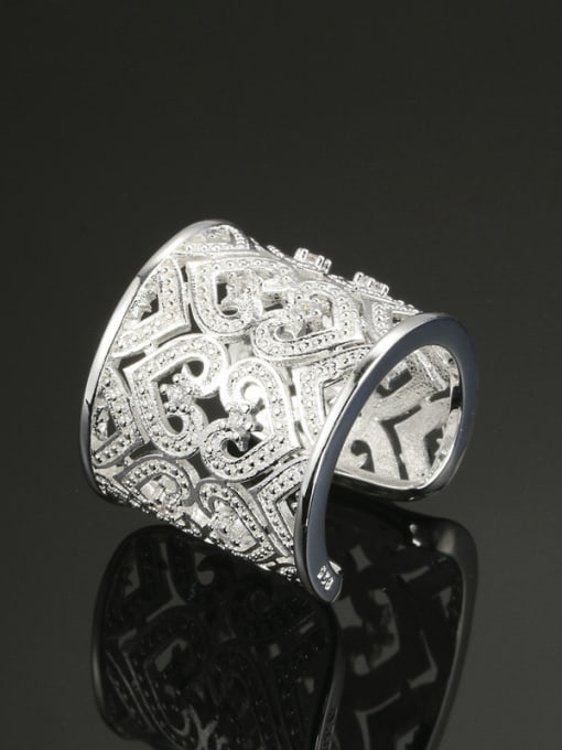 ZK Best-selling Jewelry Fashion Ring with AAA Zircons 1