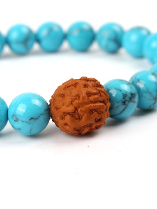 handmade Blue Turquoise Fashion Beads Bracelet 1