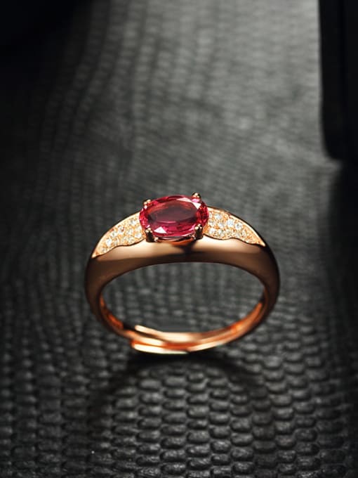 Deli Classical Ruby Gemstone Ring 2