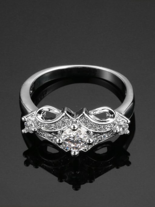 ZK AAA Zircons Hot Selling Engagement Ring 1